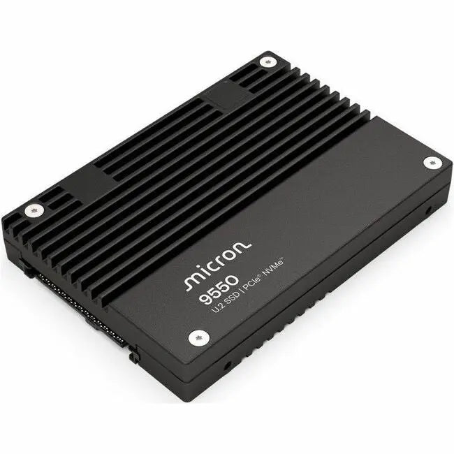 Micron 9550 PRO 15TB NVMe SSD for Data Center - High-Performance PCIe Gen5 Internal Drive