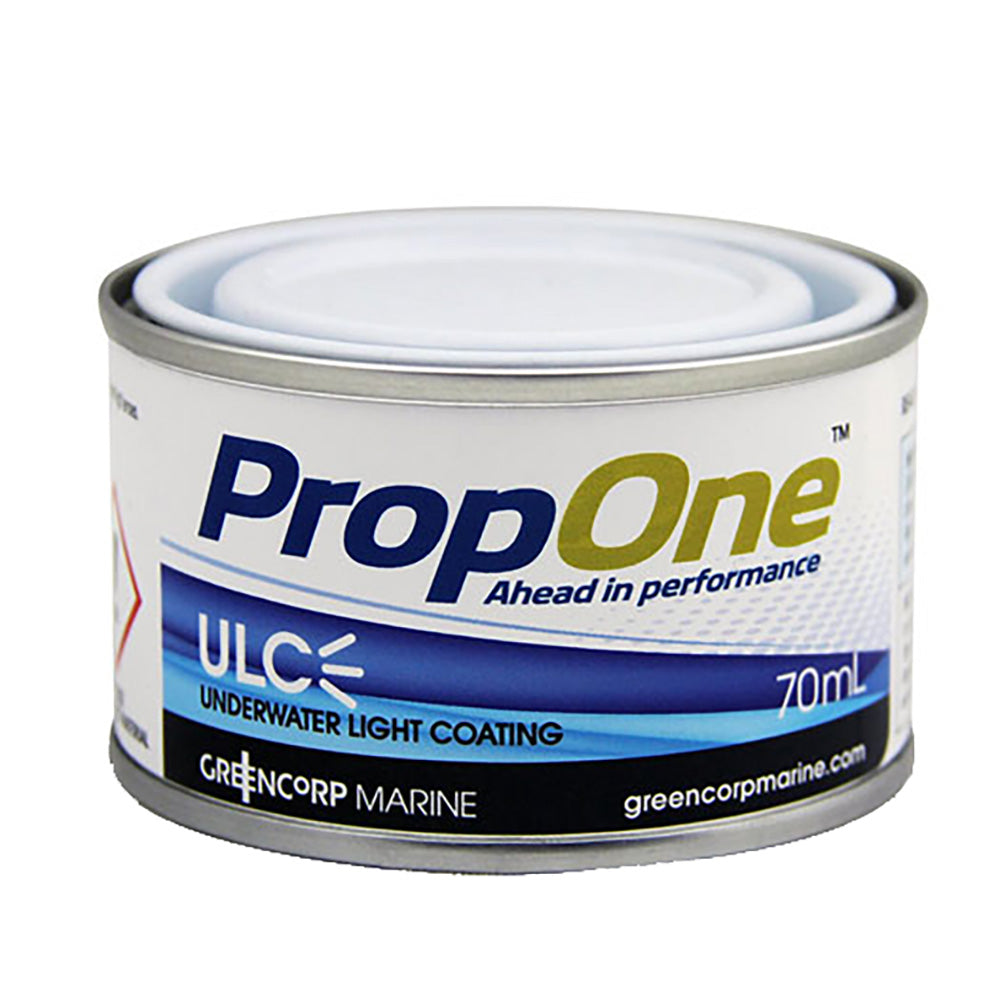 PropOne Underwater Light Coating (ULC) 70ml - Marine Light Lens Protection and Anti-Fouling Solution