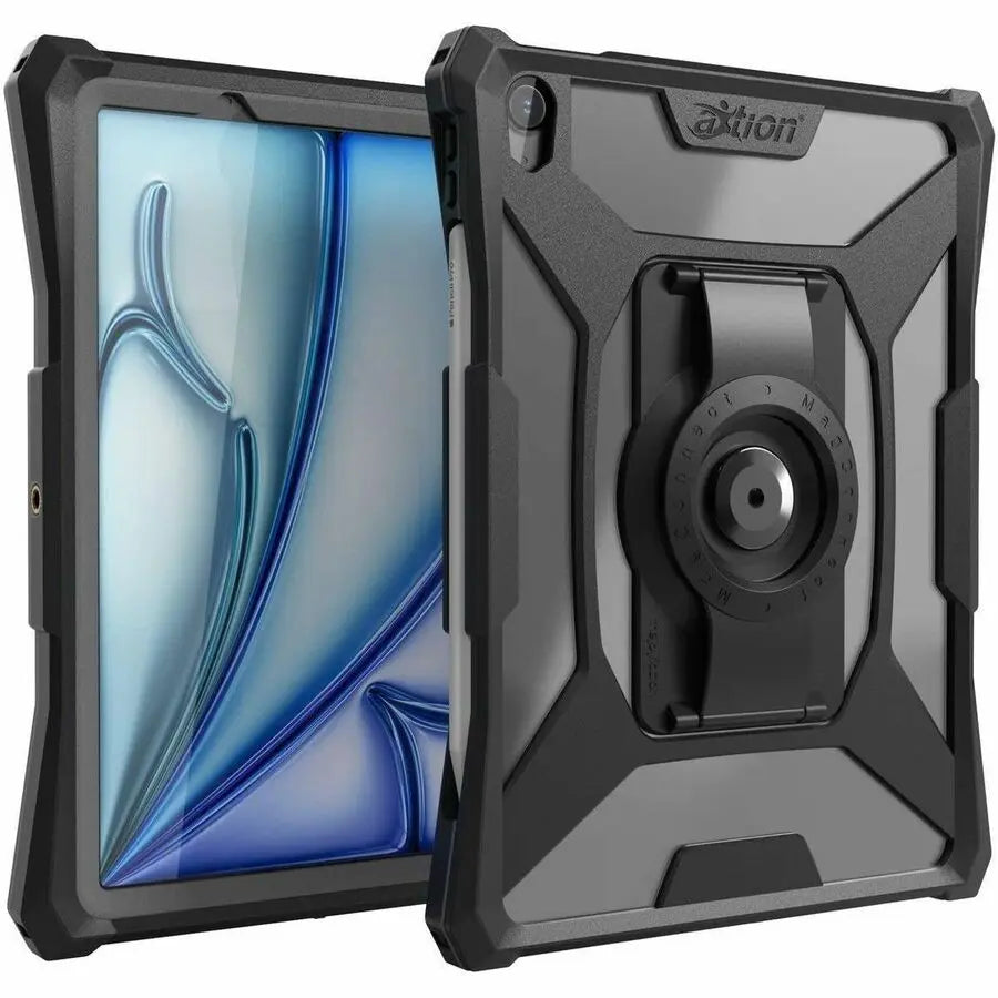 The Joy Factory aXtion Slim MH Rugged Waterproof Case for iPad Air 11" (2024) - Black/Clear
