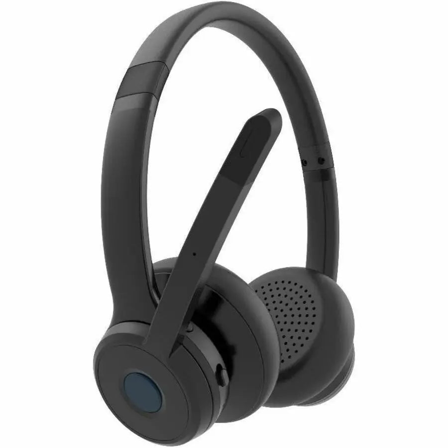 4XEM Bluetooth Wireless Office Dual Speaker Headset with Noise Cancellation and 45 Hours Battery Life