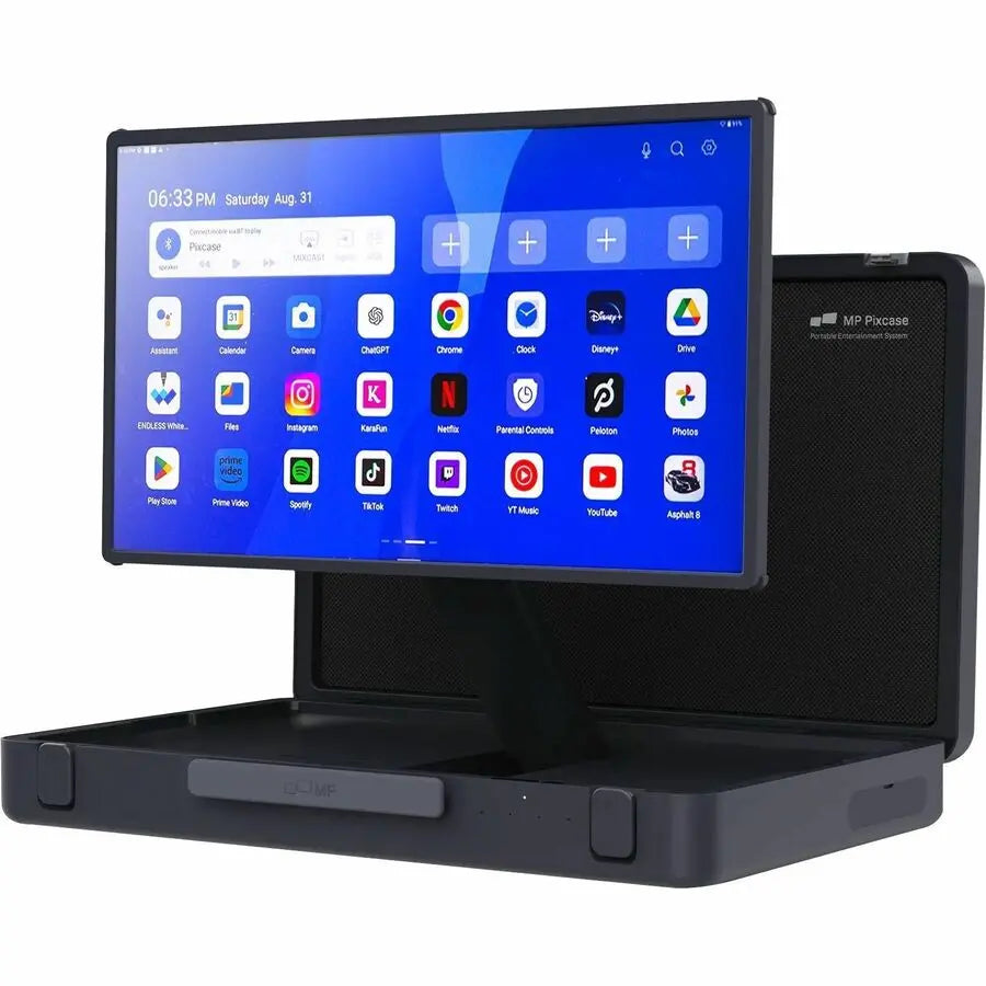 Mobile Pixels Pixcase 121-1001P01 27-Inch Touchscreen LCD Monitor with Portable Design and Full Access to Google Play Store