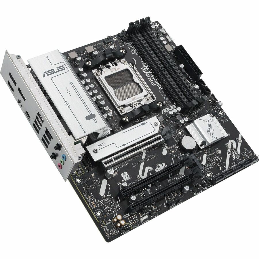 ASUS Prime B840M-A WIFI-CSM Gaming Desktop Motherboard - AMD B840 Chipset, Socket AM5, Micro ATX