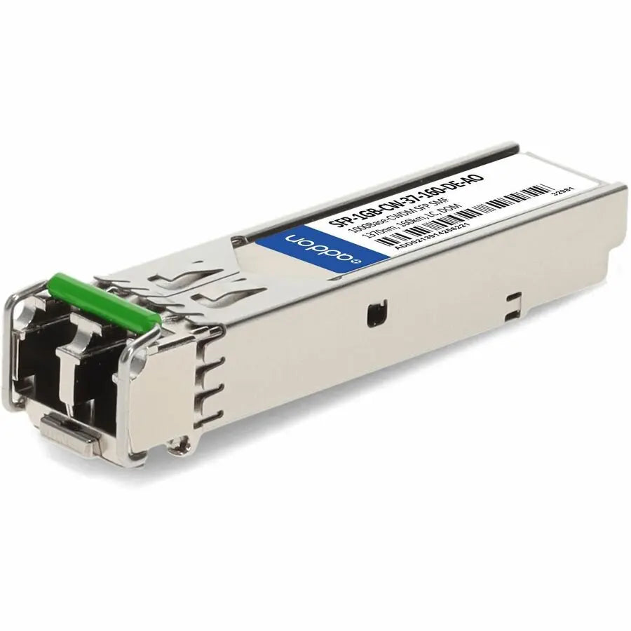 AddOn Dell Compatible 1000Base-CWDM SFP Transceiver (SMF, 1370nm, 160km, LC, DOM) - TAA Compliant