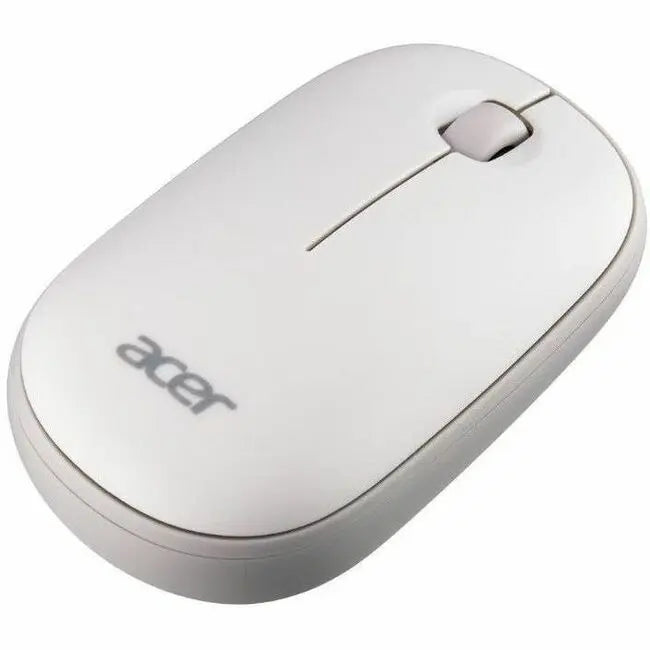 Acer Wireless Mouse AMR100 with 1600 DPI, 2.4GHz Wireless Connectivity, Silent 3-Button Design, White
