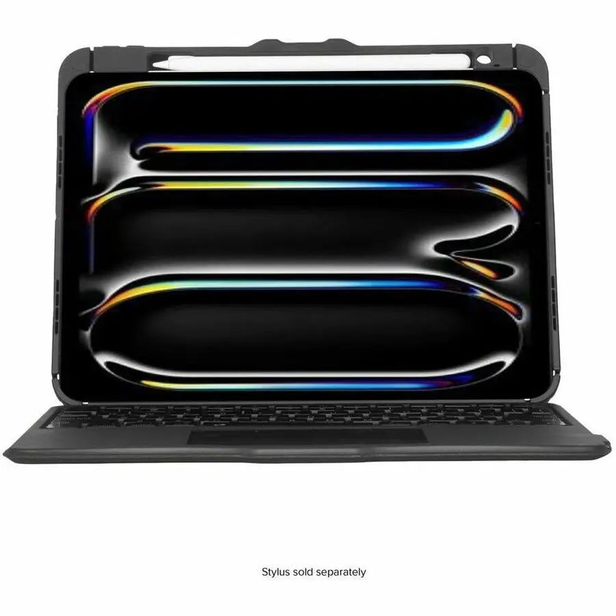 Targus VersaVu Bluetooth Keyboard Case for iPad Pro 11-inch (2024) - Black with Backlit Keys and Multi-Touch Trackpad