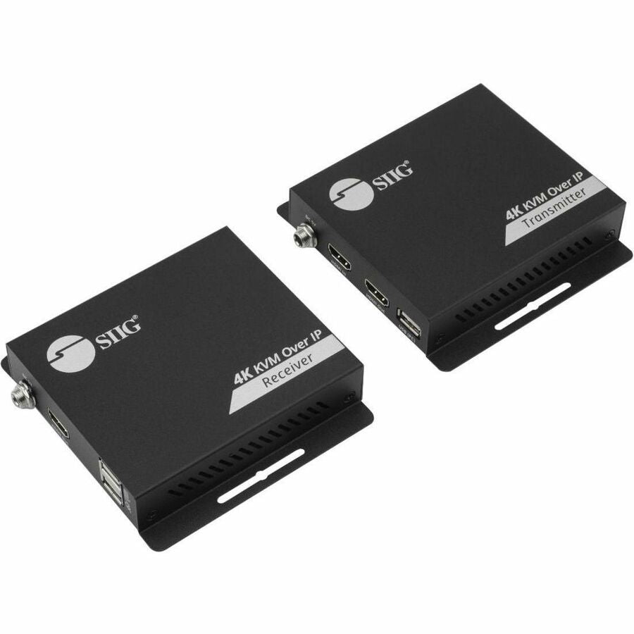 SIIG HDMI 4K30Hz KVM Over IP Extender - RX - One to Many, Downscaler, Low-Latency