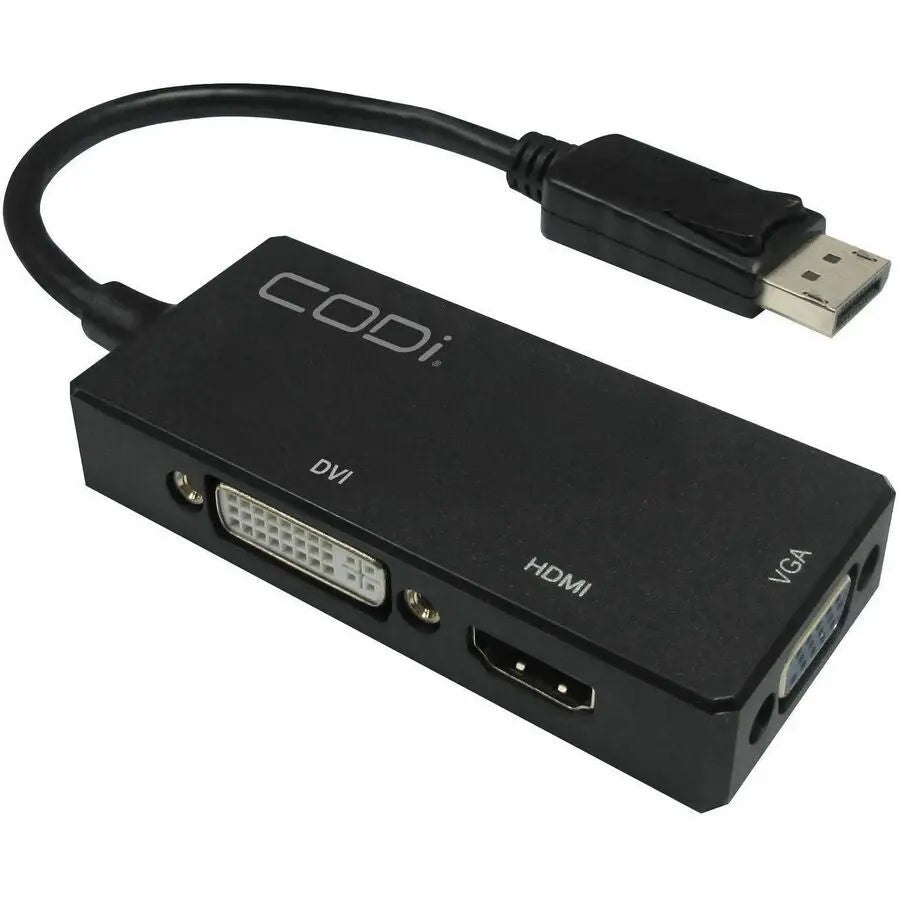 CODi DisplayPort/DVI/HDMI/VGA Audio/Video Adapter A01066
