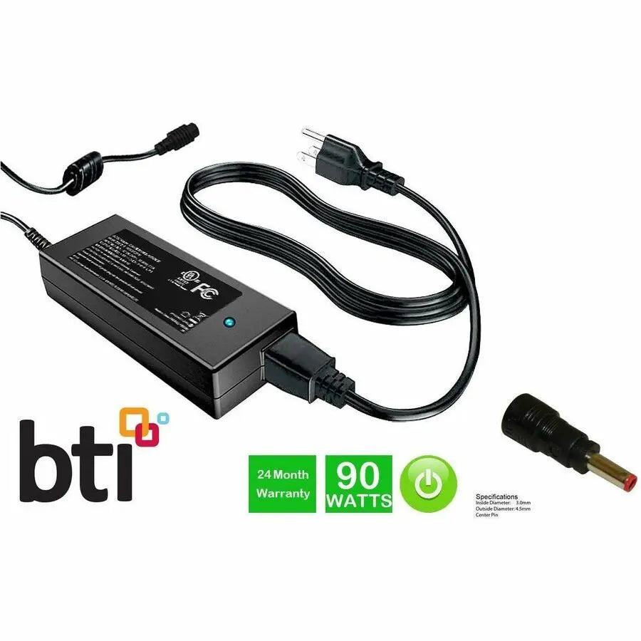 BTI 492-BDDT-BTI 19V 90W AC Power Adapter for Dell Inspiron 14 and 15 7000 Series