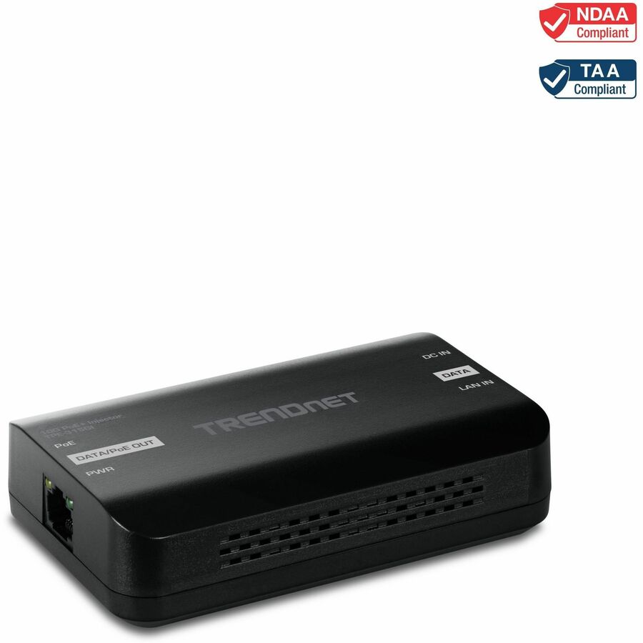 TRENDnet TPE-315GI 10G PoE+ Injector – Convert Non-PoE Ports to 10G PoE+ with 100m Reach