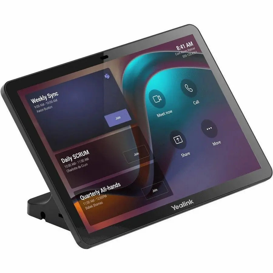 Yealink CTP25 A/V Control Panel for Meeting Rooms with 10.1-Inch Touchscreen and Android 13 Support