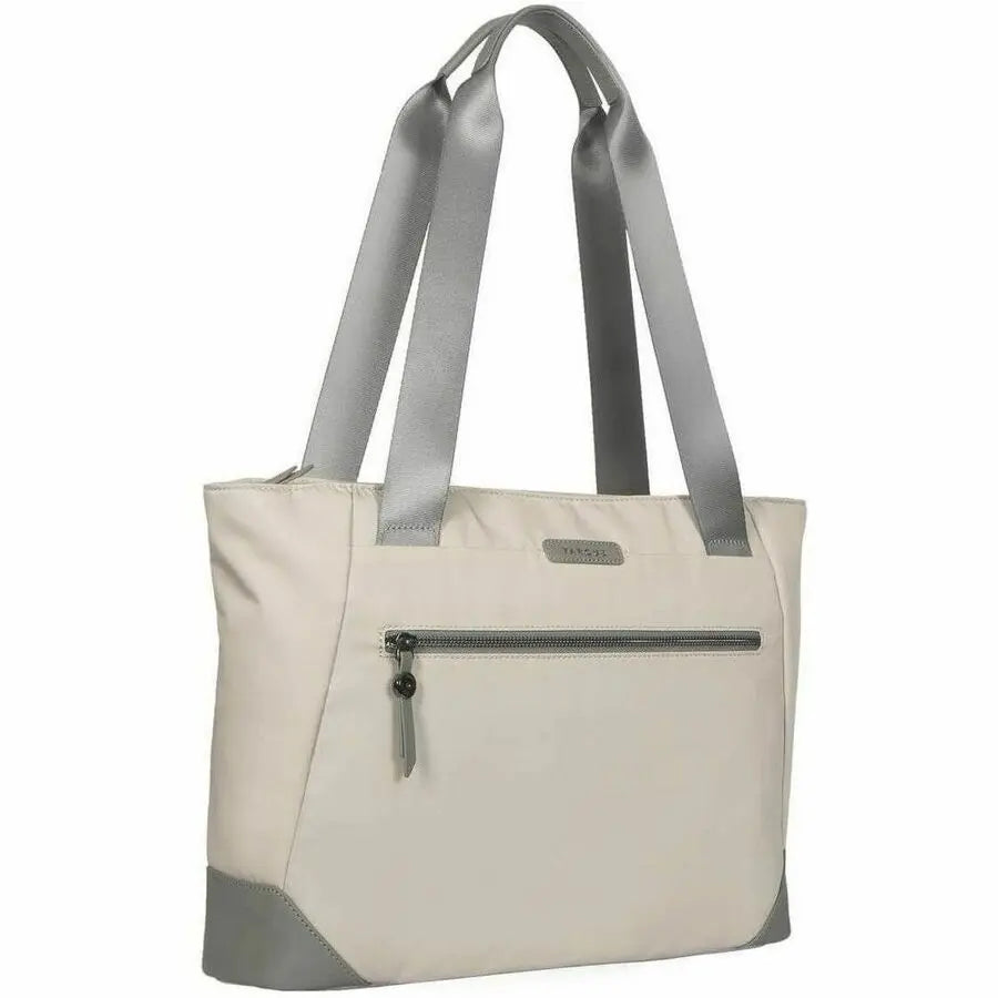 Targus 15-16" Avila Tote in French Oak – Eco-Friendly Laptop Carryall with Water-Resistant Design