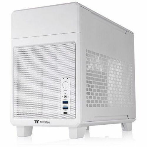 Thermaltake CA-11A-00S6NN-00 Snow White Mini ITX Gaming Computer Case