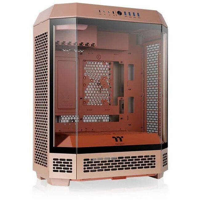 Thermaltake The Tower 600 Gravel Sand Mid Tower Chassis - Versatile ATX Gaming Case with Horizontal Placement Option