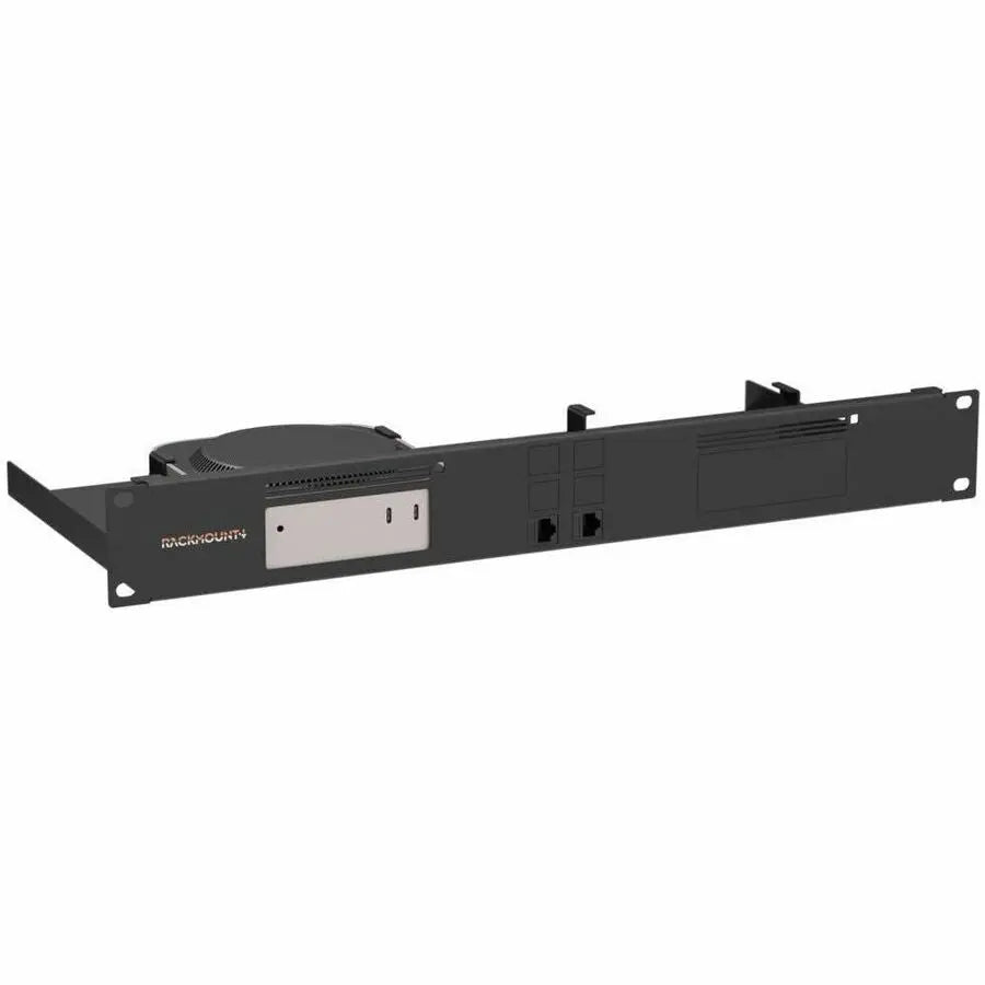 RACKMOUNT.IT RM-AP-T2 Rack Shelf for Dual Apple Mac Mini M4 Devices in Signal Black