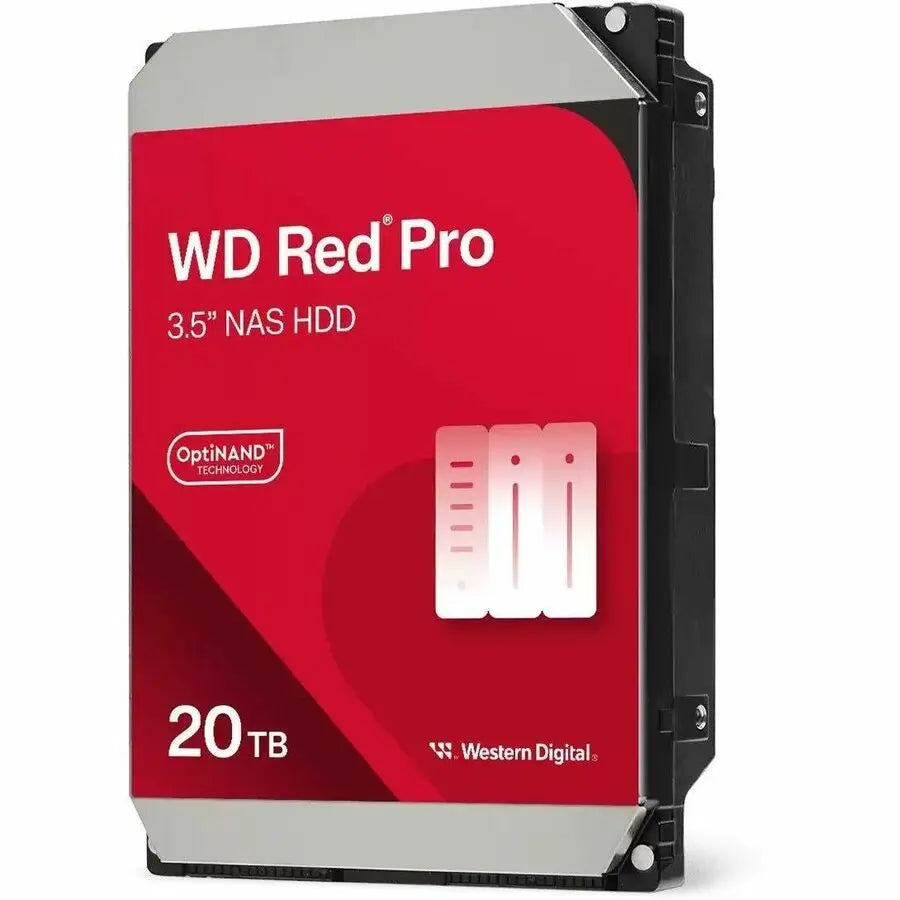 Western Digital WD202KFGX Red Pro 20TB NAS Internal Hard Drive for Enterprise & Commercial Use