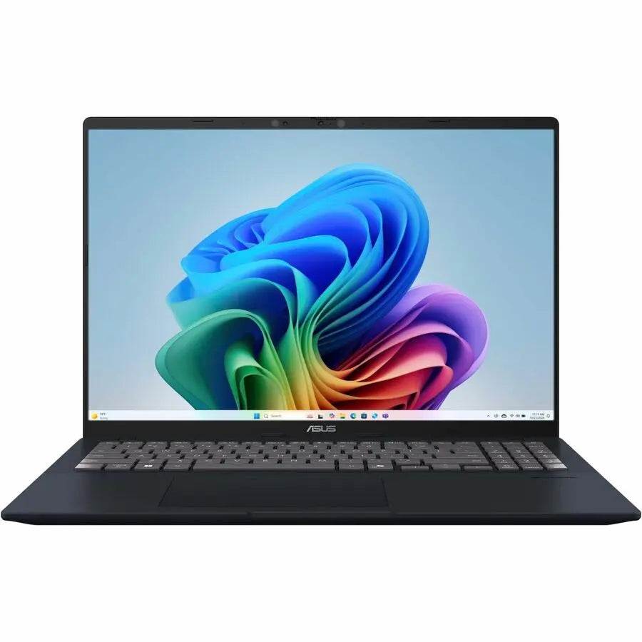 Asus Vivobook 16 X1607 X1607QA-DS54 16" Copilot+ PC Notebook - WUXGA - 60 Hz - Qualcomm Snapdragon X X1-26-100 - 16 GB - 512 GB SSD - Quiet Blue