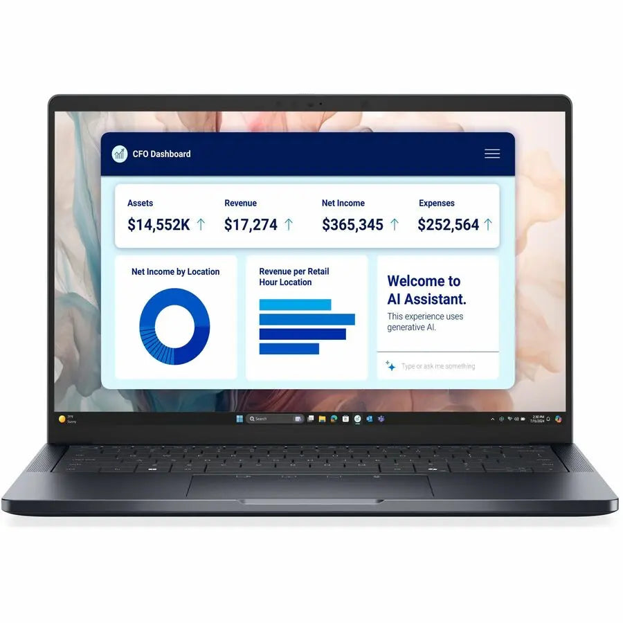Dell Pro 14 Premium PA14250 14" Copilot+ PC Notebook - Full HD Plus - 60 Hz - Intel Core Ultra 7 268V - vPro Technology - Intel Evo Platform - 32 GB - 512 GB SSD - English (US) Keyboard - Magnetite