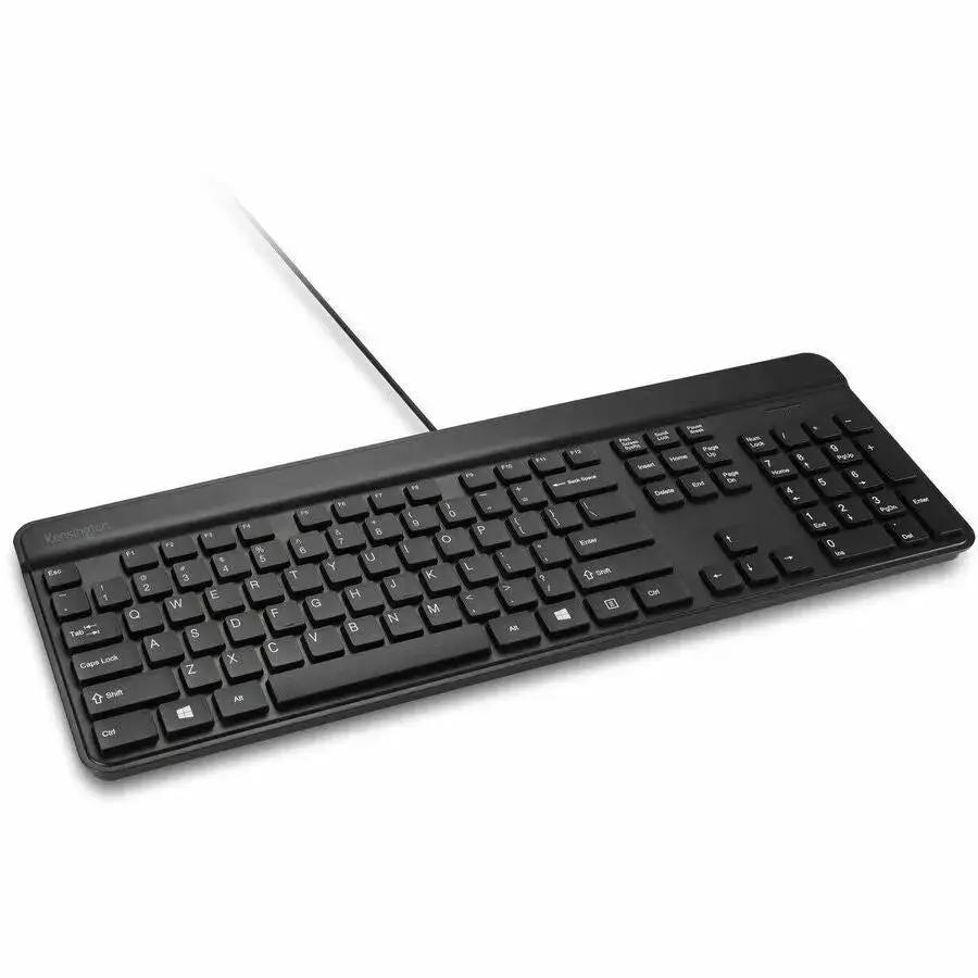 Kensington KB201 Simple Solutions™ Wired Keyboard – TAA Compliant, Full-Size, Quiet-Click Keys, USB-A Connection by Kensington Computer Products Group