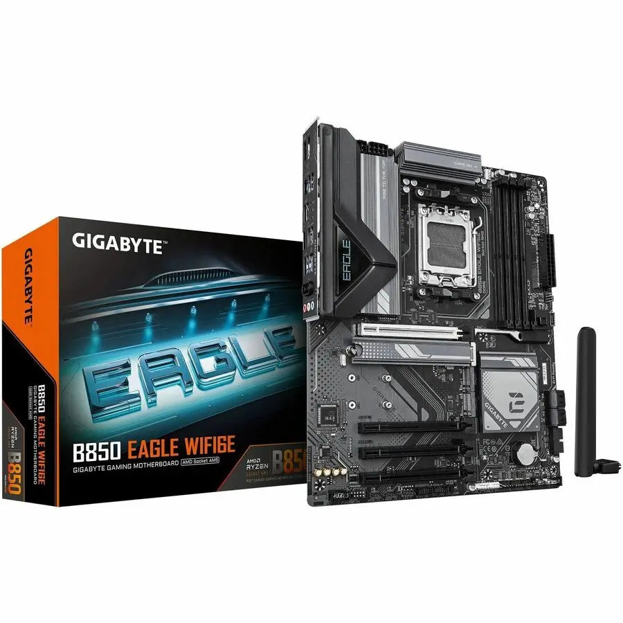 GIGABYTE Ultra Durable B850 EAGLE WIFI6E Gaming Desktop Motherboard with AMD B850 Chipset and Socket AM5