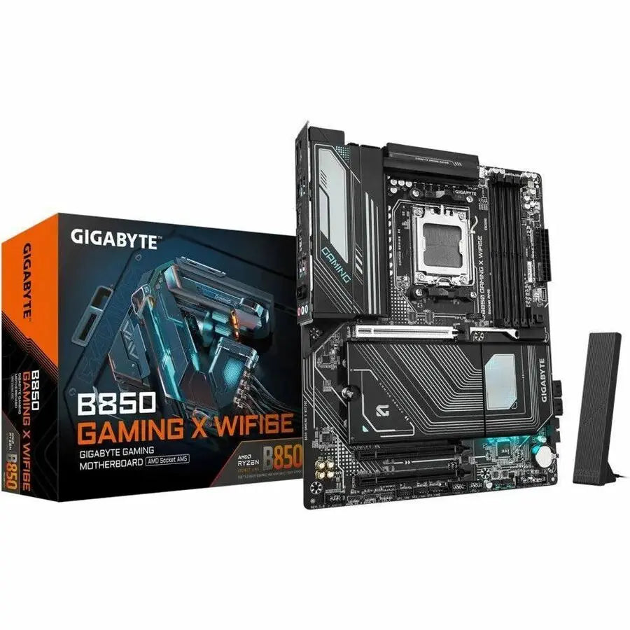 GIGABYTE B850 GAMING X WIFI6E Gaming Desktop Motherboard - AMD Socket AM5, ATX Form Factor