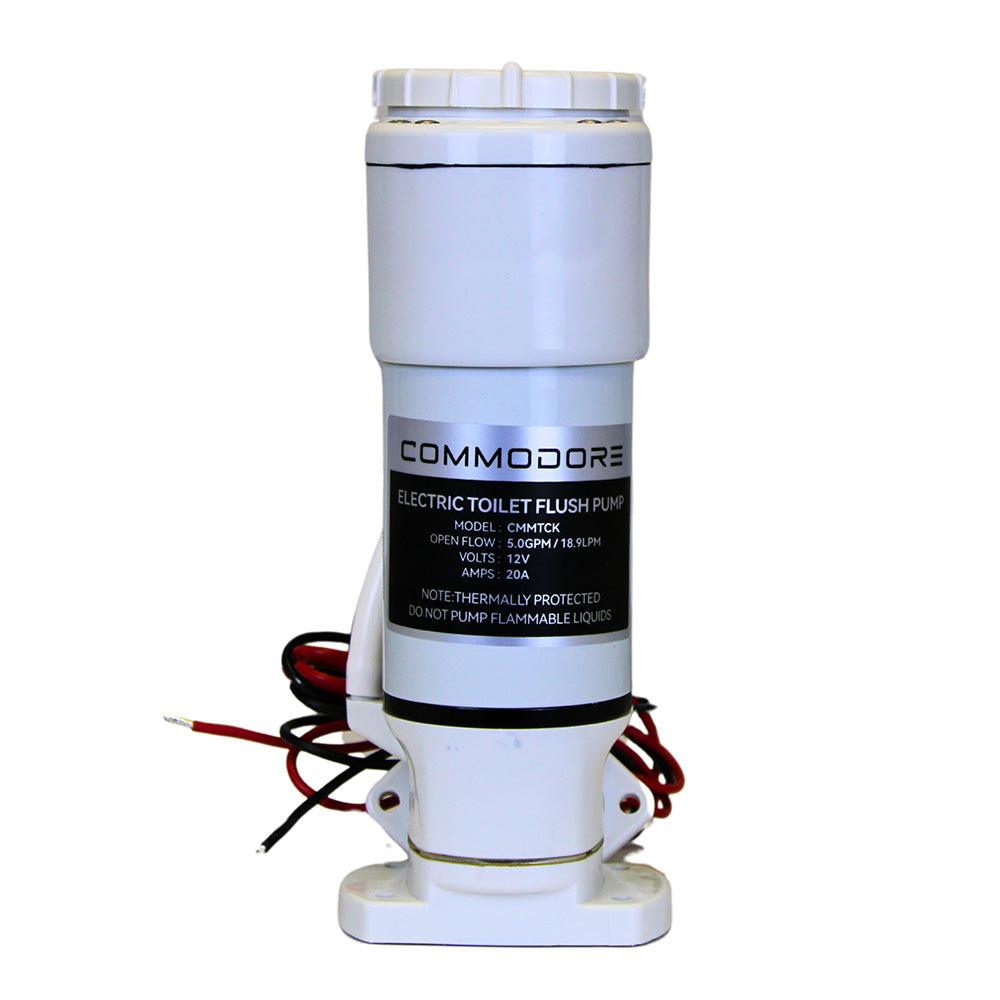 Commodore 12V Manual to Electric Toilet Conversion Kit - Model CMMTCK