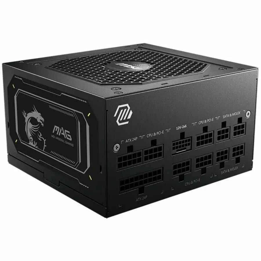 MSI MAG 750W Power Supply with PCIe 5.1 & ATX 3.1 Compatibility