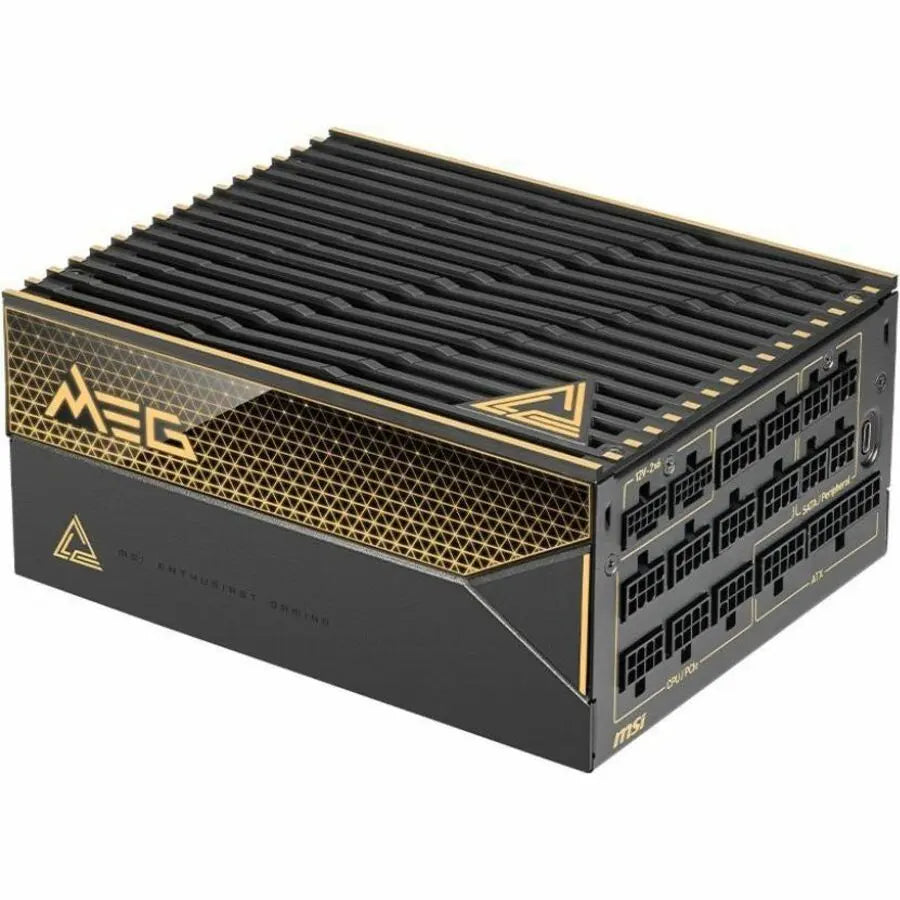 MSI MEG 1600W Power Supply with PCIe 5.1 and Titanium Certification