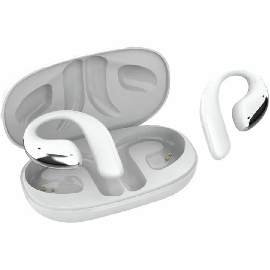 Adesso XTREAM T6 Open-Ear Bluetooth Earbuds with Touch Screen Charging Case