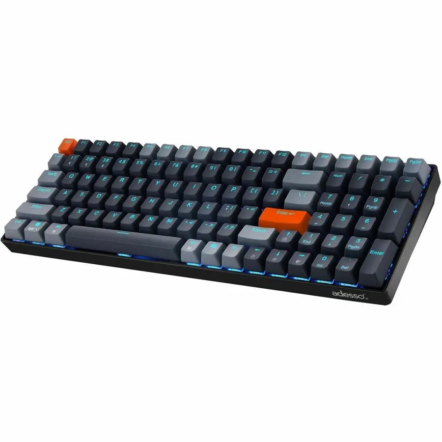 Adesso EasyTouch 1200 Mechanical Keyboard with Red Switches and RGB Backlighting