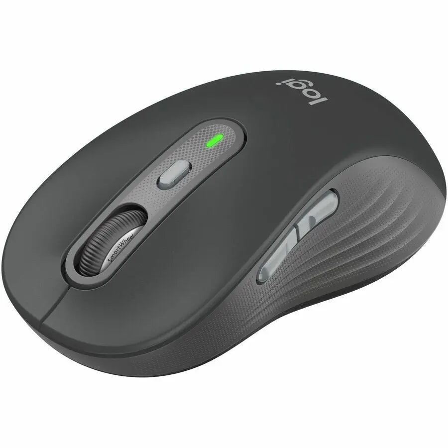 Logitech Signature Plus M750 L Wireless Mouse - For Large Sized Hands, SmartWheel Scrolling, Bluetooth Connectivity, Multi Device, 24-Month Battery, Silent Clicks, Customizable Side Buttons, Contoured Shape