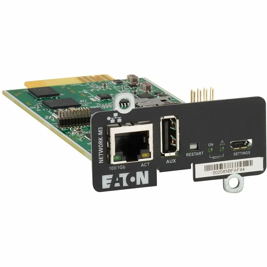 Eaton Network-M3 Gigabit Ethernet Card for UPS Systems and PDUs