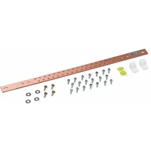 Eaton Horizontal Rack Ground Bar Kit SBHB119K – Copper Grounding Bar for Data Centers and Equipment Racks