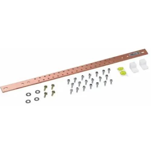Eaton Horizontal Rack Ground Bar Kit SBHB119K – Copper Grounding Bar for Data Centers and Equipment Racks by Eaton Corporation