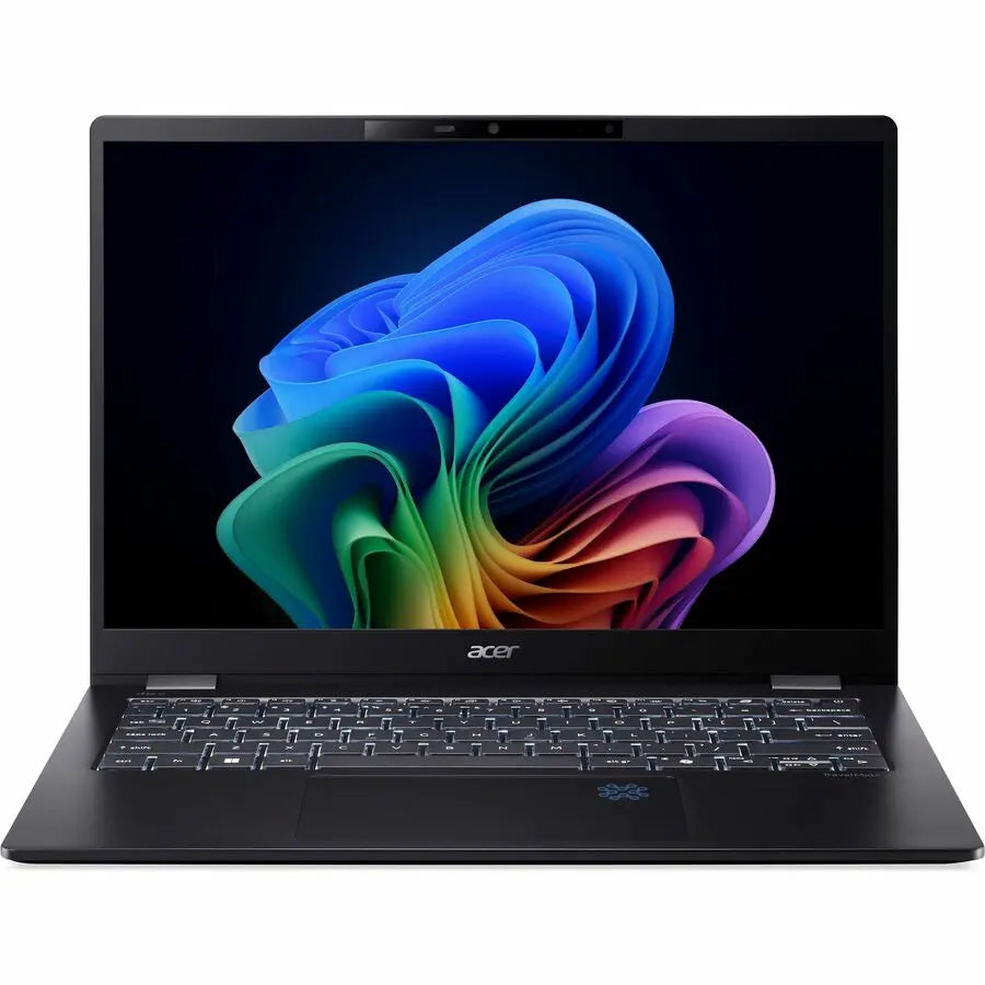 Acer TravelMate P6 14 AI P614-54 TMP614-54-71DA 14" Copilot+ PC Notebook - WQXGA+ - 120 Hz - Intel Core Ultra 7 268V - 32 GB - 1 TB SSD - English Keyboard - Black