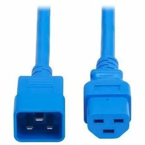 Eaton Tripp Lite Series Power Cord, C20 to C21 - Heavy-Duty, 20A, 250V, 12 AWG, 5 ft. (1.5 m), Blue