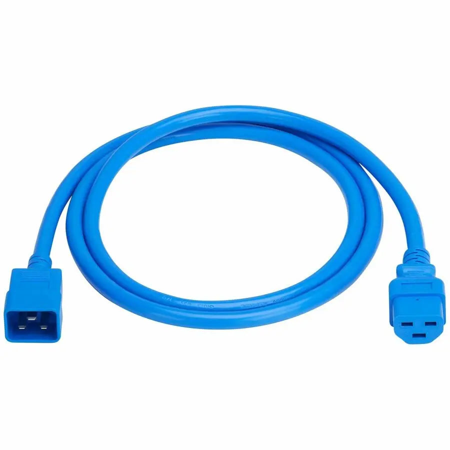 Eaton Tripp Lite Series Power Cord, C20 to C21 - Heavy-Duty, 20A, 250V, 12 AWG, 6 ft. (1.8 m), Blue