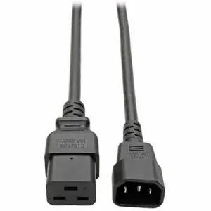 Eaton Tripp Lite Series Power Cord, C14 to C21 - Heavy-Duty, 15A, 250V, 14 AWG, 2 ft. (0.6 m), Black