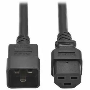 Eaton Tripp Lite Series Power Cord, C20 to C21 - Heavy-Duty, 20A, 250V, 12 AWG, 2.5 ft. (0.76 m), Black