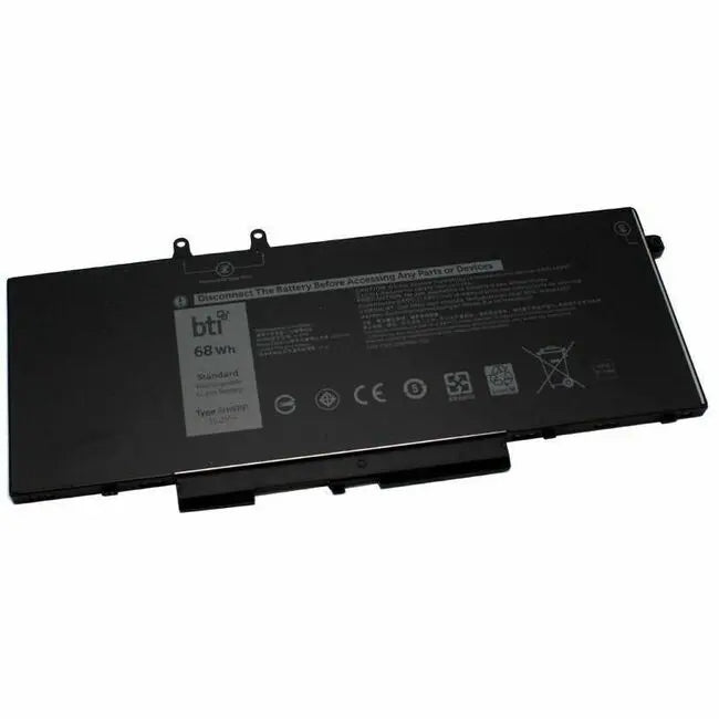 Battery Technology Inc. 451-BCKB-BTI 15.2V 68Wh Lithium-Ion Battery for Dell Latitude and Precision Series