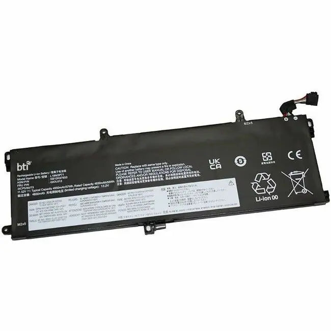 BTI 02DL011-BTI Battery for Lenovo ThinkPad P15S Series – 11.52V, 57Wh, 3-Cell Replacement Battery