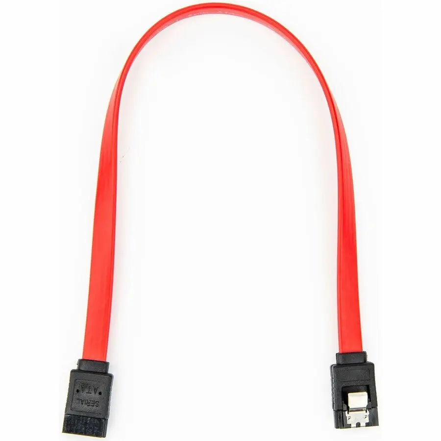 Rocstor Y10C856-RD 12-Inch Latching SATA Data Cable with Secure Connectors