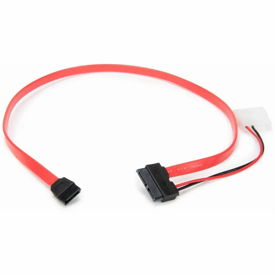 Rocstor LP4/SATA Data Transfer Cable (Part Y10C868-RD) for Slimline SATA Drives