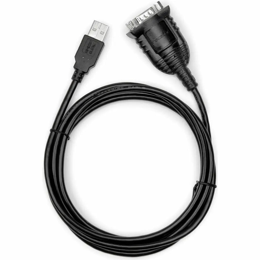 Rocstor Y10C876-B1 1-Port FTDI USB to Serial RS232 Adapter Cable with COM Retention