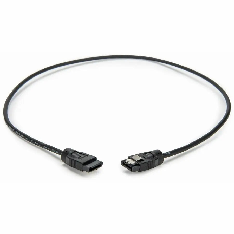 Rocstor 0.6 m Round SATA Cable Y10C867-B1 - High-Speed Data Transfer & Optimized Airflow