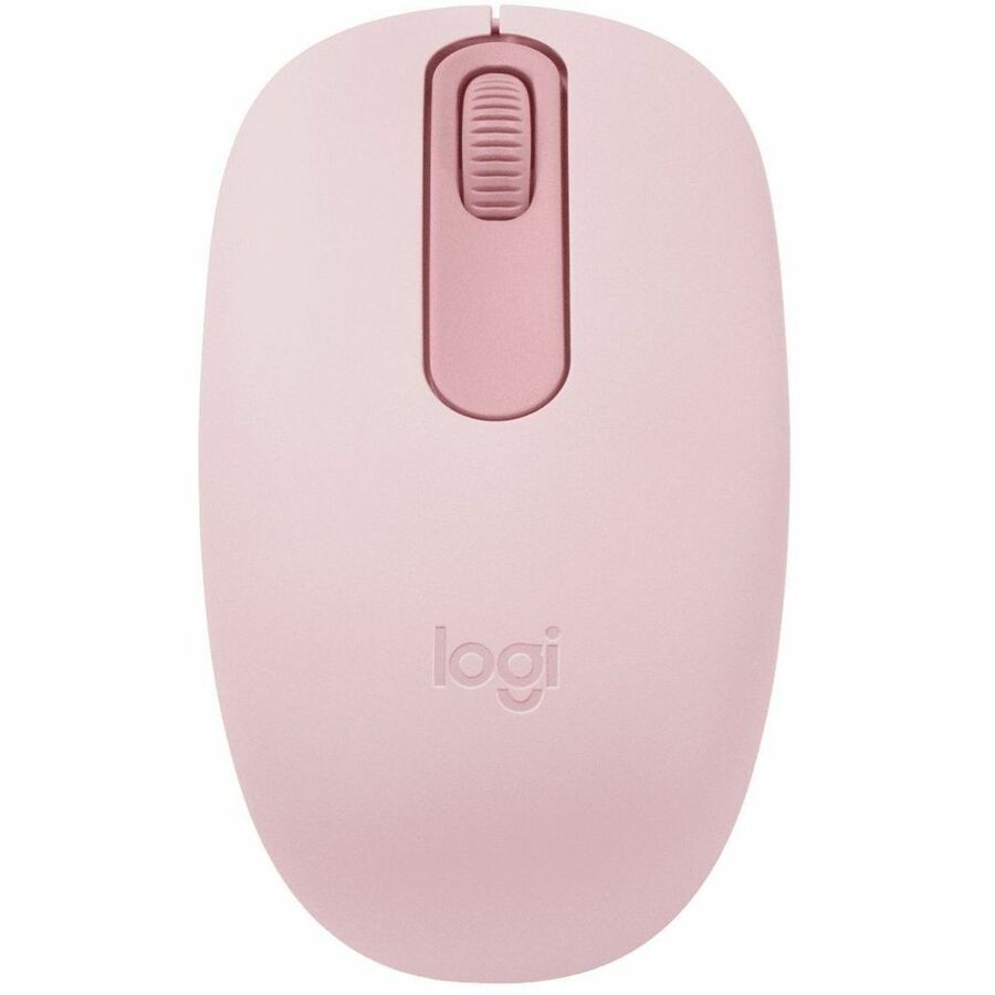 Logitech M196 Bluetooth Wireless Mouse in Pink – Recycled Plastic, Ambidextrous Design, 12-Month Battery Life