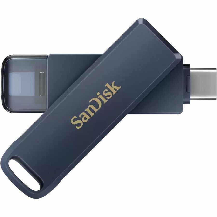 SanDisk Phone Drive for iPhone 64GB Metallic USB Flash Drive, Part Number SDIXD0N-064G-GN6NN