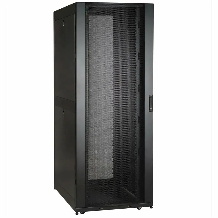 Eaton Tripp Lite Series SmartRack 48U Standard-Depth Extra-Wide Rack Enclosure Cabinet, Doors and Side Panels Included