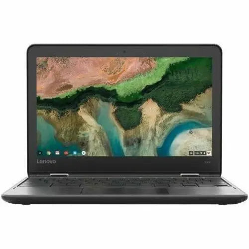 LENOVO DCG SOURCING 300e Chromebook 2nd Gen 81MB007YUS 11.6" Touchscreen Chromebook - HD - Intel Celeron N4020 - 4 GB - 32 GB Flash Memory - English Keyboard - Black
