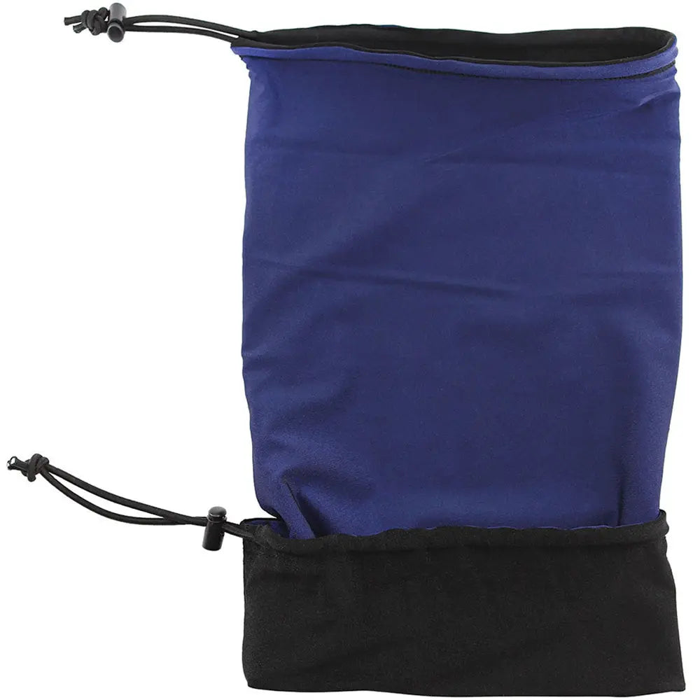 Dock Edge Reversible Fender Cover - Black/Blue Small for 6-inch Fenders