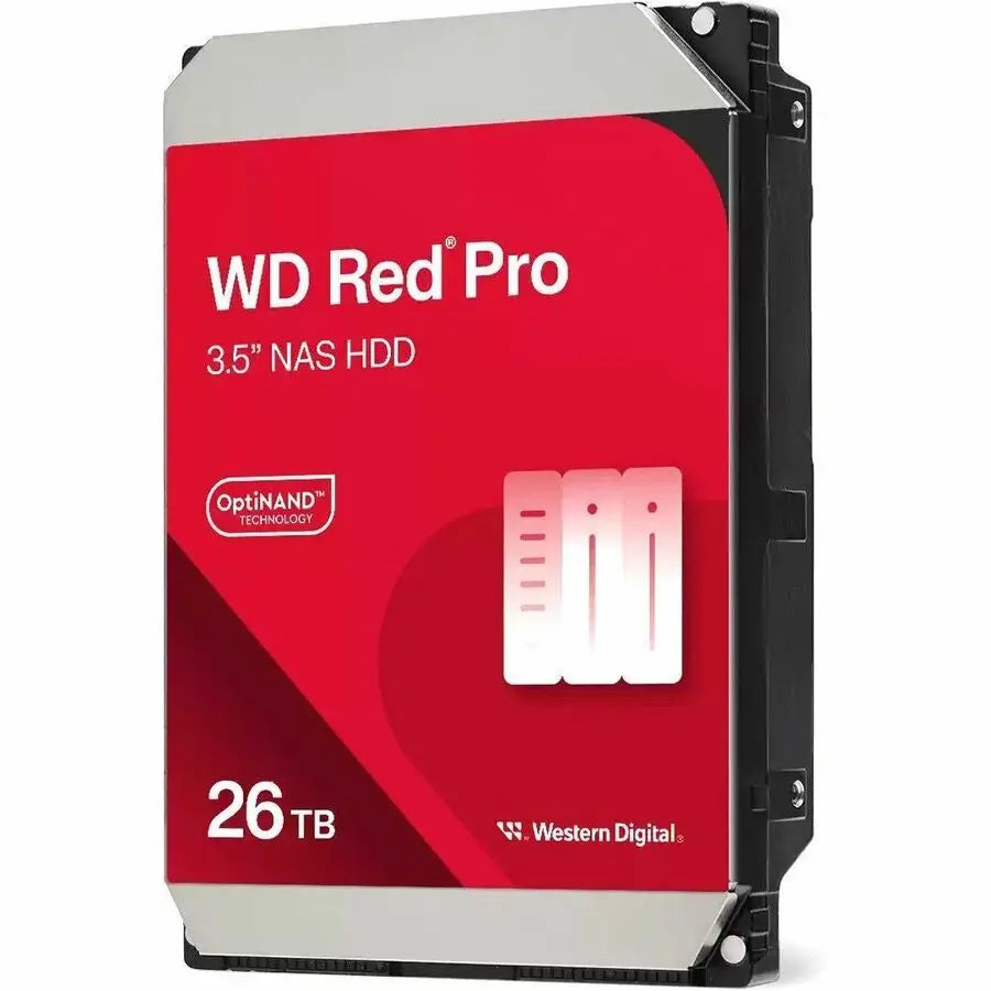 Western Digital WD260KFGX Red Pro 26TB Internal 3.5-Inch NAS Hard Drive